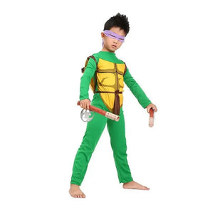 Fantasia Infantil Guerreiro Tartaruga Verde