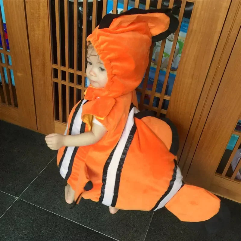 Fantasia Infantil Peixinho Laranja Encantado