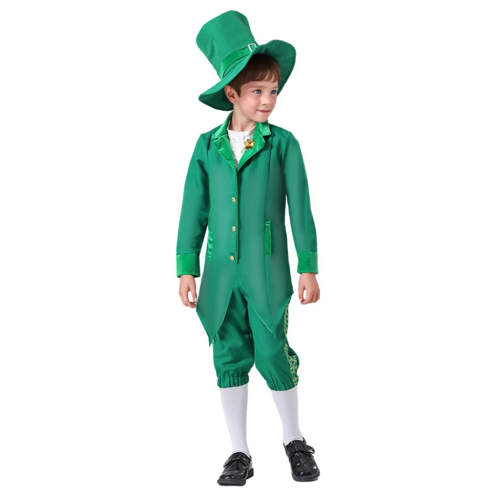 Fantasia Infantil Duende Irlandês Leprechaun
