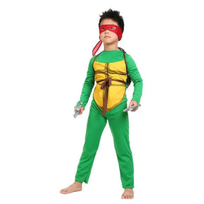 Fantasia Infantil Guerreiro Tartaruga Verde