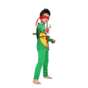 Fantasia Infantil Guerreiro Tartaruga Verde