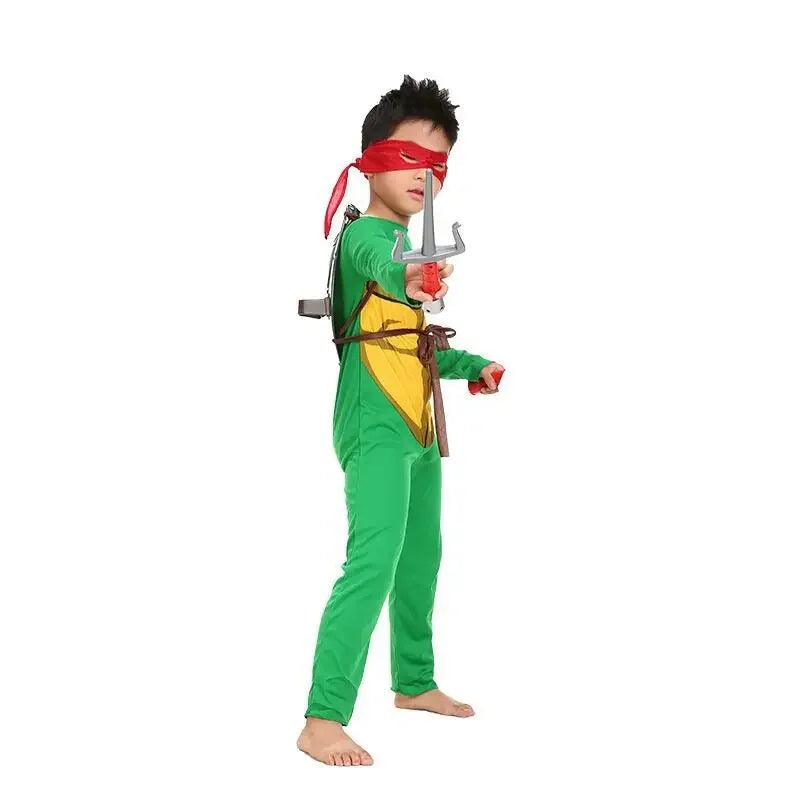 Fantasia Infantil Guerreiro Tartaruga Verde