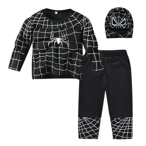 Traje Infantil Heróis Mascarados com Músculos (Conjuntos)