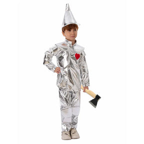 Fantasia Infantil Homem de Lata do Mágico de Oz Meninos e Meninas