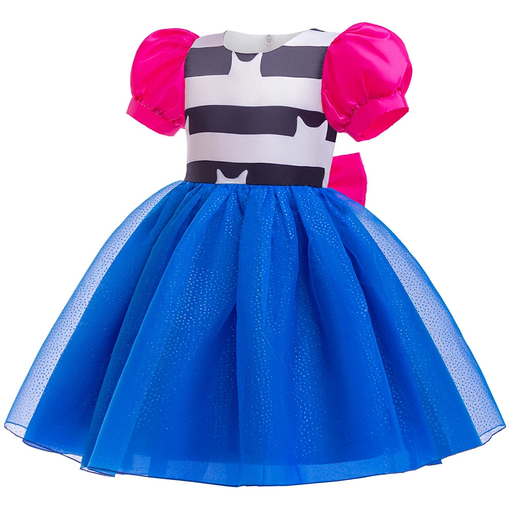 Fantasia Bebê Casinha Encantada da Gatinha – (Vestido com Tule e Tiara)