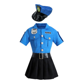 Fantasia Infantil Policial Feminina – Uniforme completo