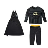 Fantasia Infantil Super-Herói Morcego com Capa e Máscara
