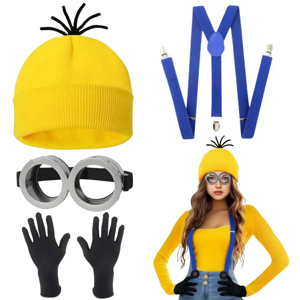 Fantasia Infantil Minion Macacão com Acessórios