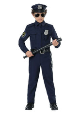 Fantasia Infantil Policial – Conjunto de Aventura para Meninos e Meninas