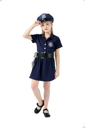 Fantasia Infantil Policial – Conjunto de Aventura para Meninos e Meninas