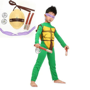 Fantasia Infantil Guerreiro Tartaruga Verde