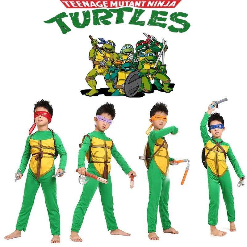 Fantasia Infantil Guerreiro Tartaruga Verde