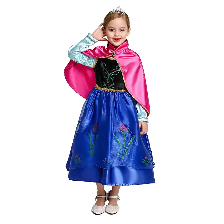 Fantasia Infantil Princesa do Gelo Encantada